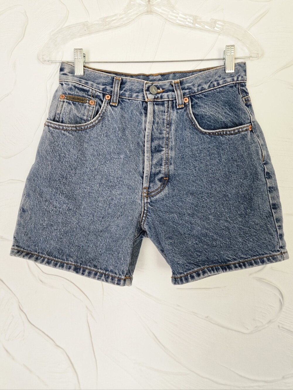 Calvin Klein• Vintage Easyfit SD Short Double Stonewash. Sz 5